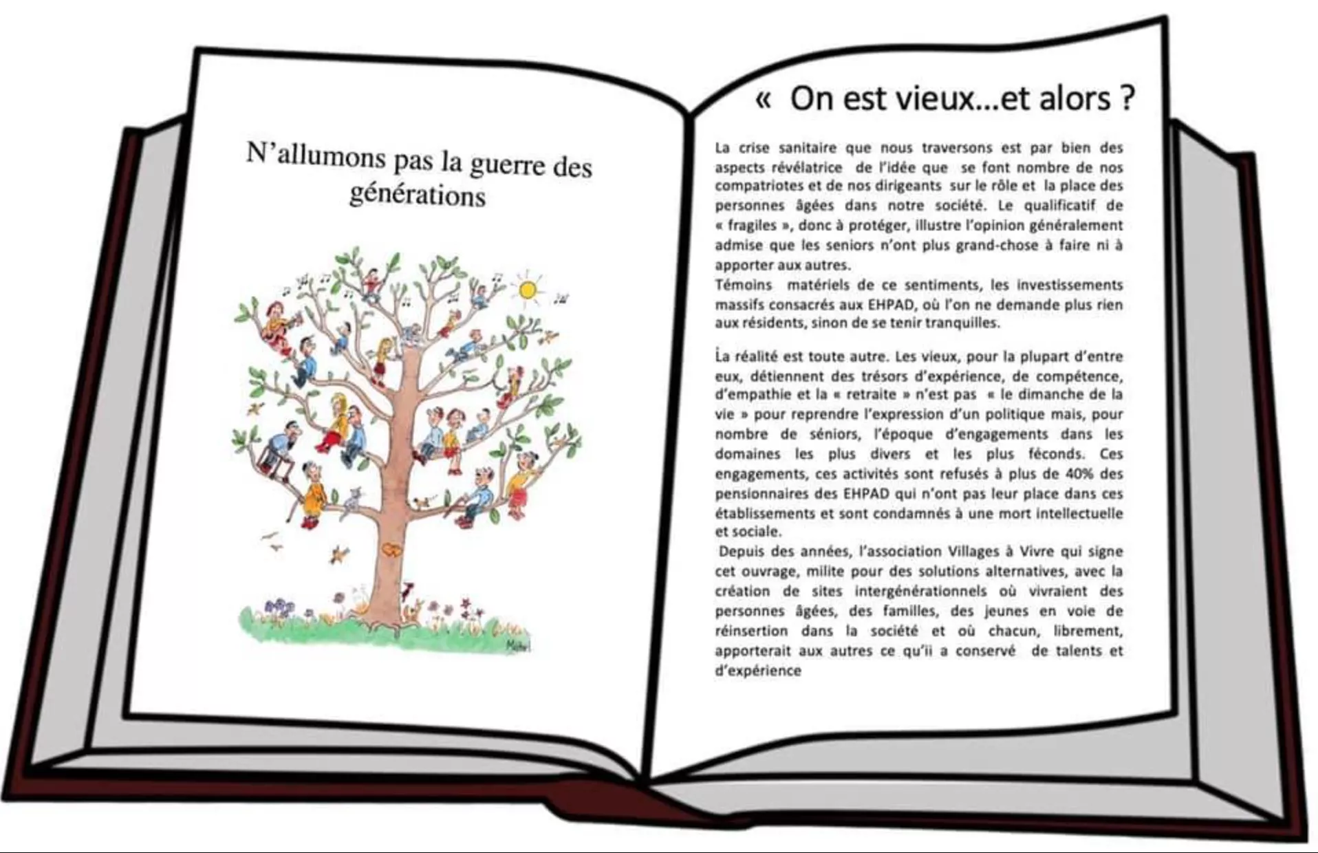 Parution du livre   2020 "On est vieux....Et alors" Trophée des Auteurs