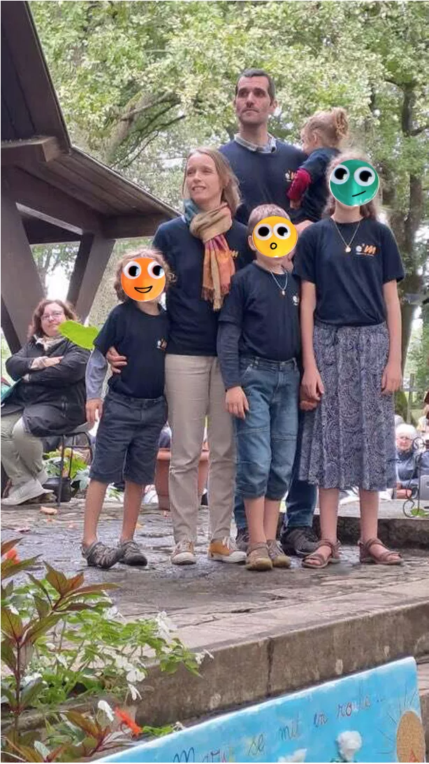 Arrivée de Julien et Amandine