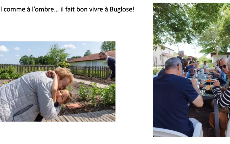 Au soleil comme à l'ombre...Il fait bon vivre à Buglose